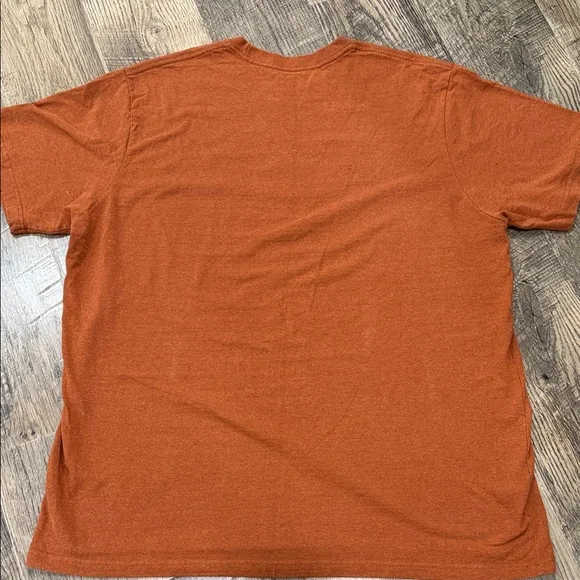 Patagonia Orange Short Sleeve Tee with Logo - Picture 3 of 3